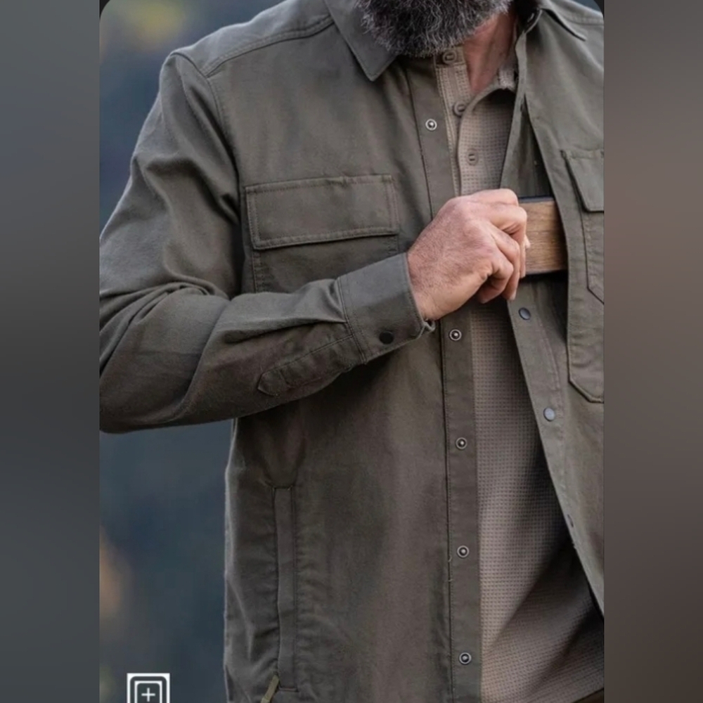 5.11 Tactical Randolph Men's Charcoal Shirt Jacket